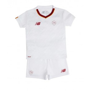 AS Roma kläder Barn 2022-23 Bortatröja Kortärmad (+ korta byxor)